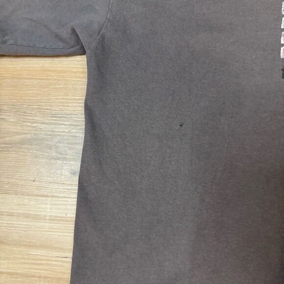 The Killers Large Band Tee Pixel Square Logo Gray Indie Punk Distressed Y2K Rare - Picture 6 of 7